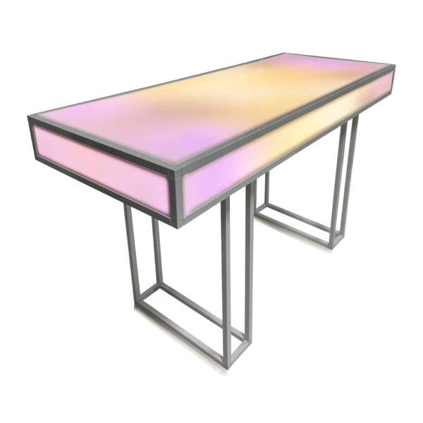 6FT ILLUMINATED COMMUNAL TABLE - Image 4