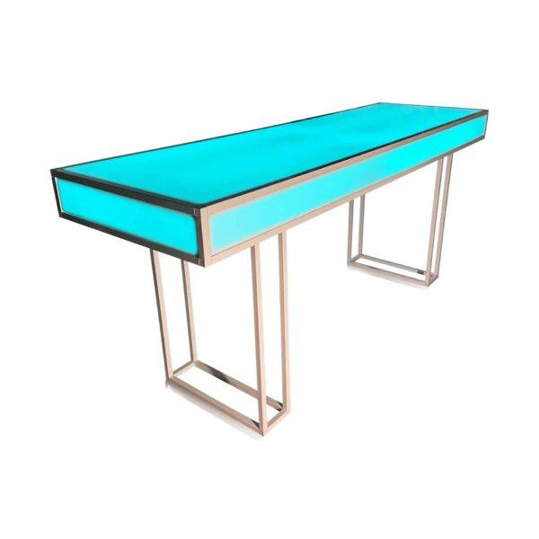 8FT Illuminated Communal Table