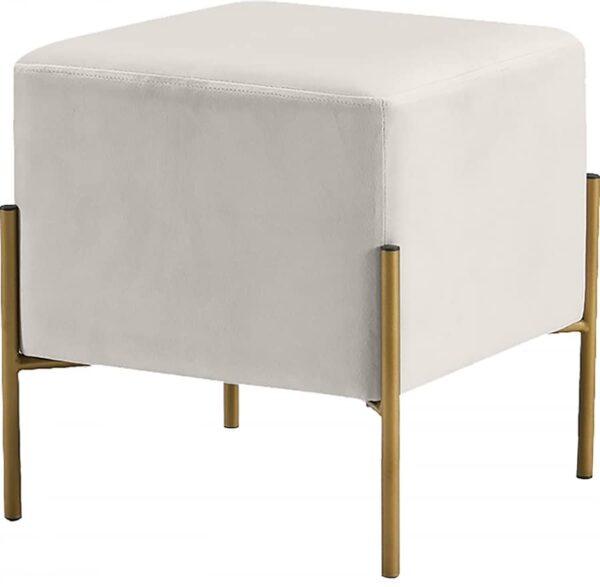 SOPHIA CREAM OTTOMAN