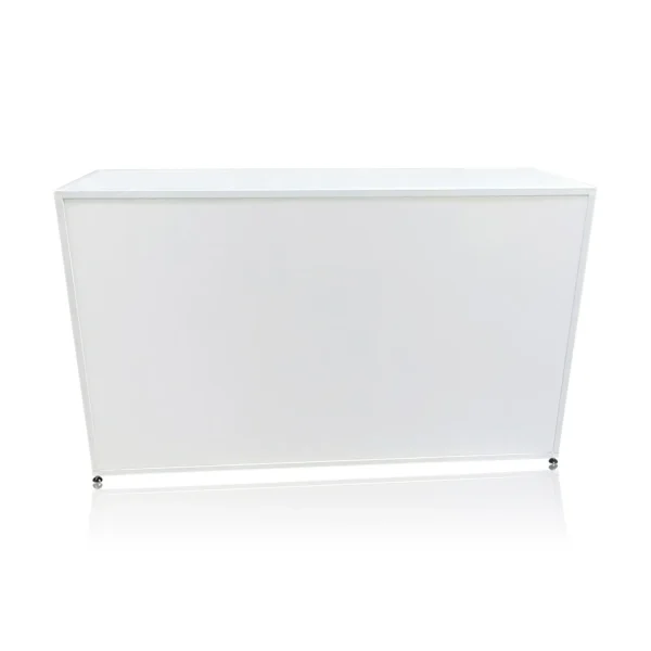 6FT BLANC REGISTRATION COUNTER