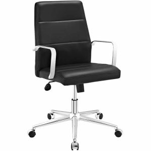 CONTINENTAL MID BACK EXECUTIVE CHAIR BLACK