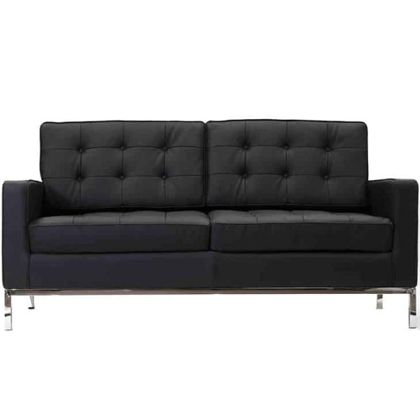 CITY LOFT LOVESEAT BLACK
