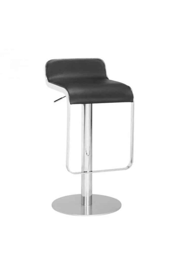 Equino Black Bar Stool