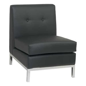Madison Black Armless Chair