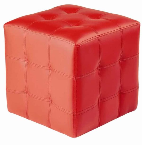 Red Box Ottoman